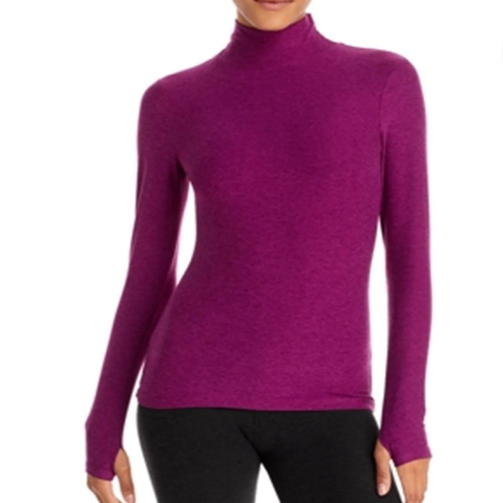 NWT Beyond Yoga Spacedye Captivating Turtleneck Pullover Size M